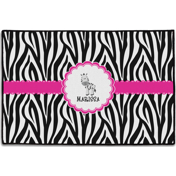 Zebra Personalized Door Mat - 36x24 (APPROVAL)
