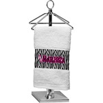 Zebra Cotton Finger Tip Towel (Personalized)