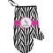 Zebra Personalized Oven Mitts