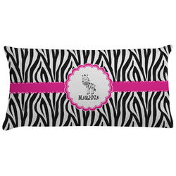 Zebra Pillow Case - King (Personalized)