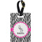 Zebra Personalized Rectangular Luggage Tag