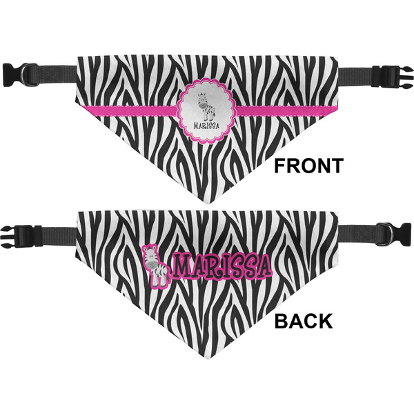 Zebra Pet Bandana Approval