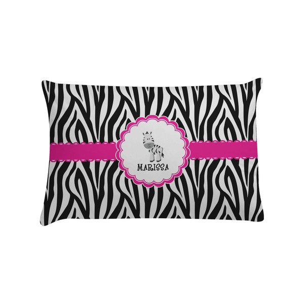 Custom Zebra Pillow Case - Standard (Personalized)