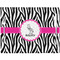 Zebra Placemat with Props