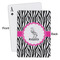 Zebra Playing Cards - Approval