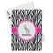 Zebra Playing Cards (Personalized)