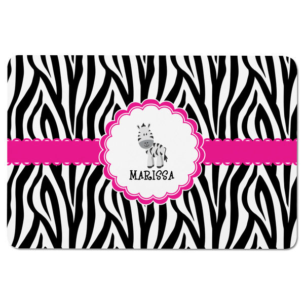 Zebra Rectangular Fridge Magnet - FRONT