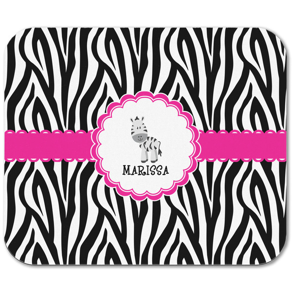 Zebra Rectangular Mouse Pad - APPROVAL