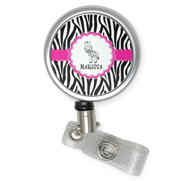 Custom Zebra Retractable Badge Reel (Personalized)