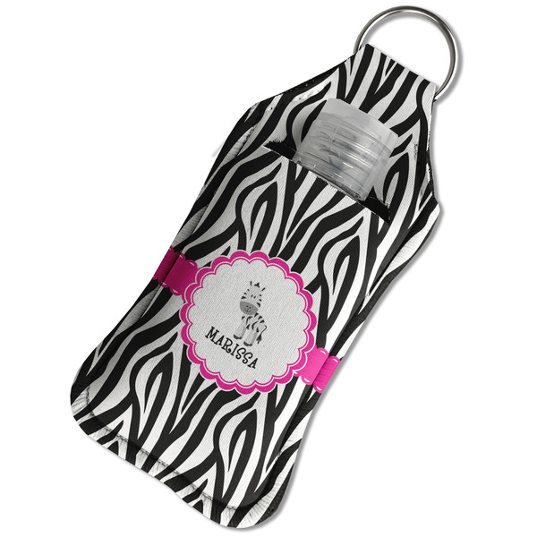 Zebra Sanitizer Holder Keychain - Large in Case