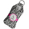 Zebra Sanitizer Holder Keychain - Large in Case