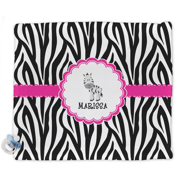 Custom Zebra Security Blanket (Personalized)