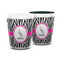 Zebra Ceramic Shot Glass - 1.5 oz (Personalized)