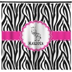 Zebra Shower Curtain - Custom Size (Personalized)