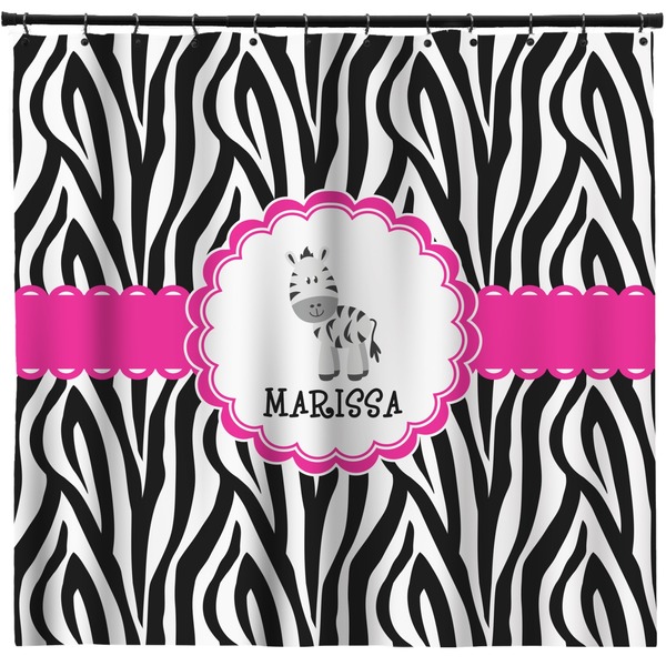 Custom Zebra Shower Curtain - Custom Size (Personalized)