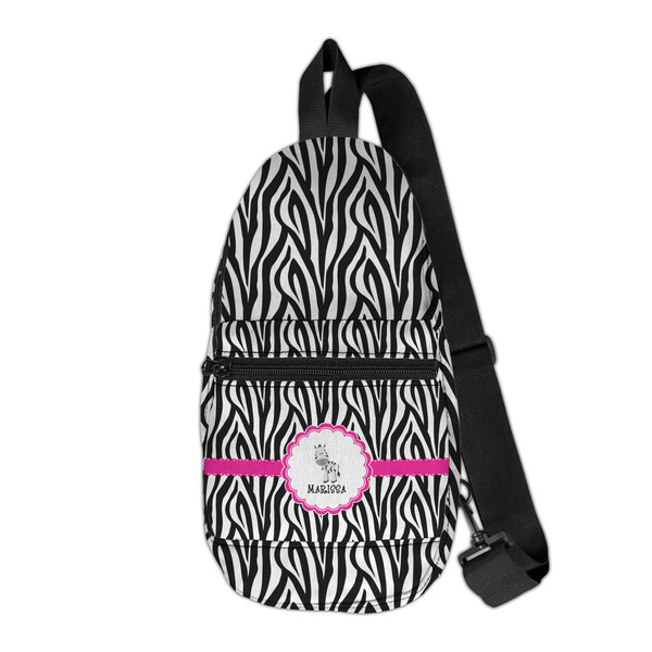 Custom Zebra Sling Bag (Personalized)