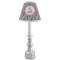 Zebra Small Chandelier Lamp - LIFESTYLE (on candle stick)