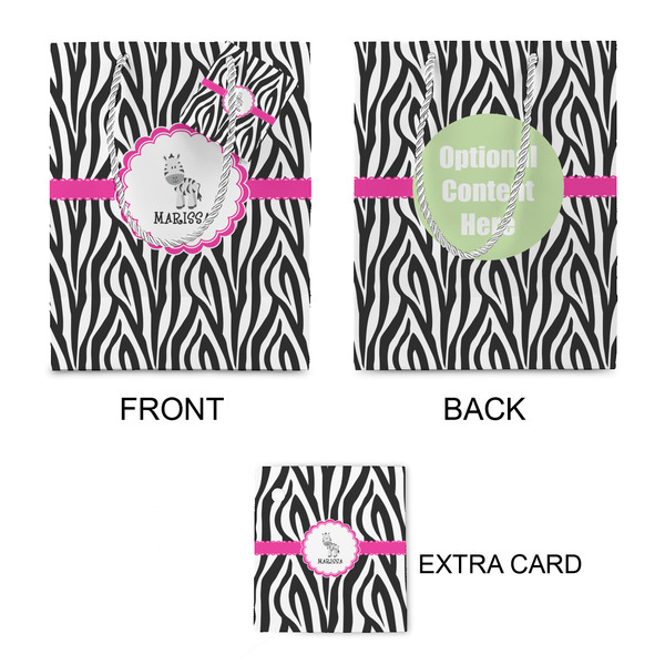 Zebra Small Gift Bag - Approval