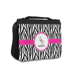 Zebra Toiletry Bag - Small (Personalized)