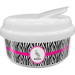 Zebra Snack Container (Personalized)