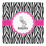 Zebra Square Decal (Personalized)