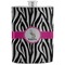 Zebra Stainless Steel Flask (Personalized)