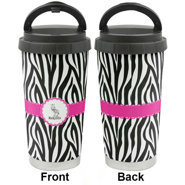 Zebra Stainless Steel Travel Cup - Apvl