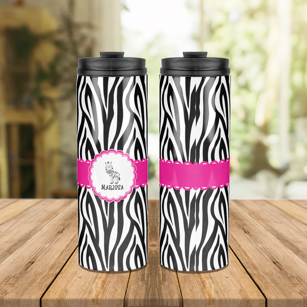 Zebra Stainless Steel Tumbler - Lifestyle
