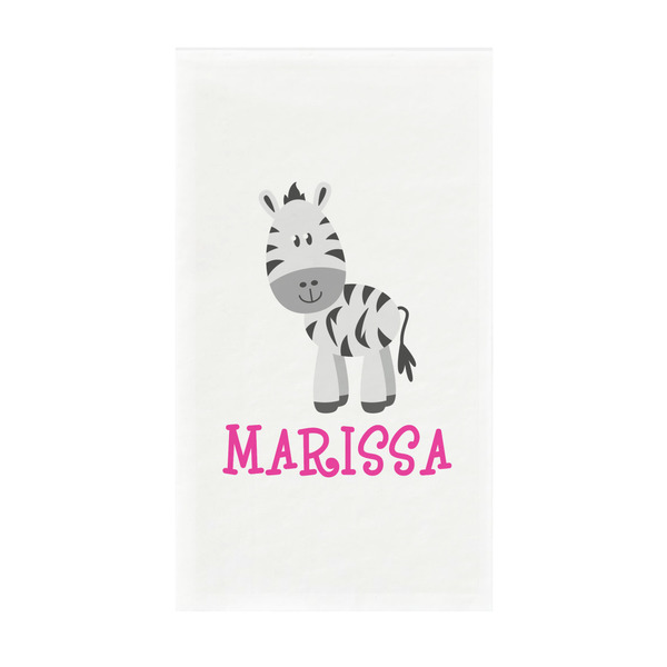 Custom Zebra Guest Paper Towels - Full Color - Standard (Personalized)