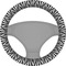 Zebra Steering Wheel Cover