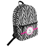 Zebra Student Backpack (Personalized)