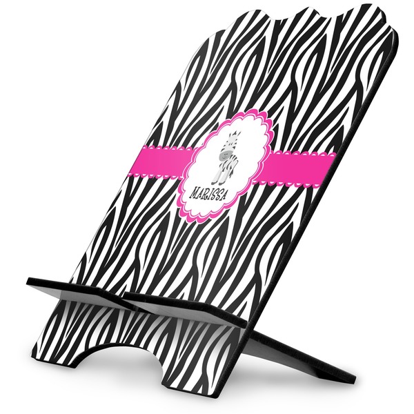 Custom Zebra Stylized Tablet Stand (Personalized)