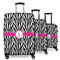 Zebra Suitcase Set 1 - MAIN