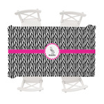 Zebra Tablecloth - 58"x102" (Personalized)