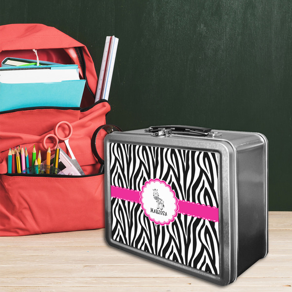 Zebra Tin Lunchbox - LIFESTYLE