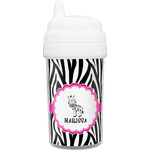 Zebra Toddler Sippy Cup (Personalized)