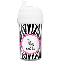 Zebra Toddler Sippy Cup (Personalized)