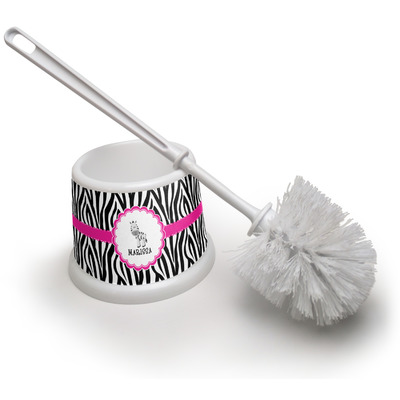 Zebra Toilet Brush (Personalized)
