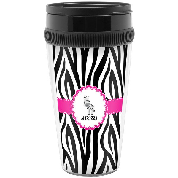 Custom Zebra Acrylic Travel Mug without Handle (Personalized)