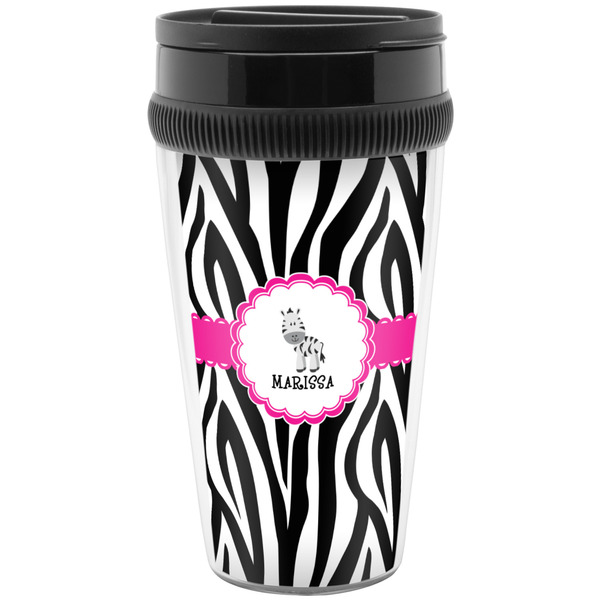 Custom Zebra Acrylic Travel Mug without Handle (Personalized)