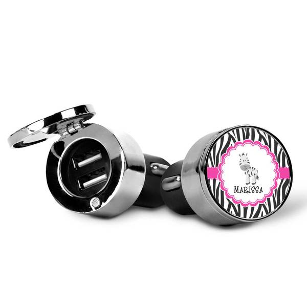 Zebra USB Car Charger