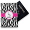 Zebra Vinyl Passport Holder (Personalized)