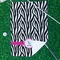 Zebra Waffle Weave Golf Towel - In Context