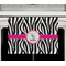 Zebra Waffle Weave Towel - Full Color Print - Lifestyle2 Image