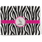 Zebra Waffle Weave Towel - Full Print Style Image