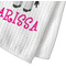 Zebra Waffle Weave Towel - Closeup of Material Image