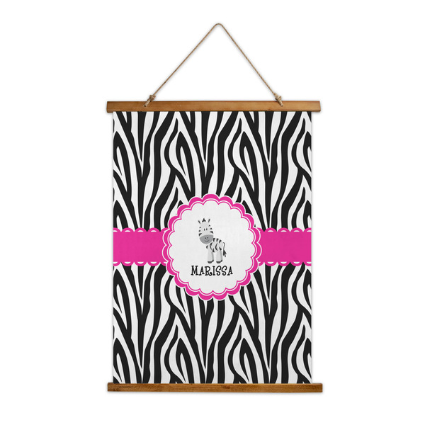 Custom Zebra Wall Hanging Tapestry (Personalized)