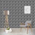 Zebra Wallpaper & Surface Covering (Water Activated - Removable)