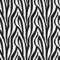 Zebra Wallpaper & Surface Covering (Water Activated 24"x 24" Sample)