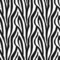 Zebra Wallpaper & Surface Covering (Water Activated 24"x 24" Sample)